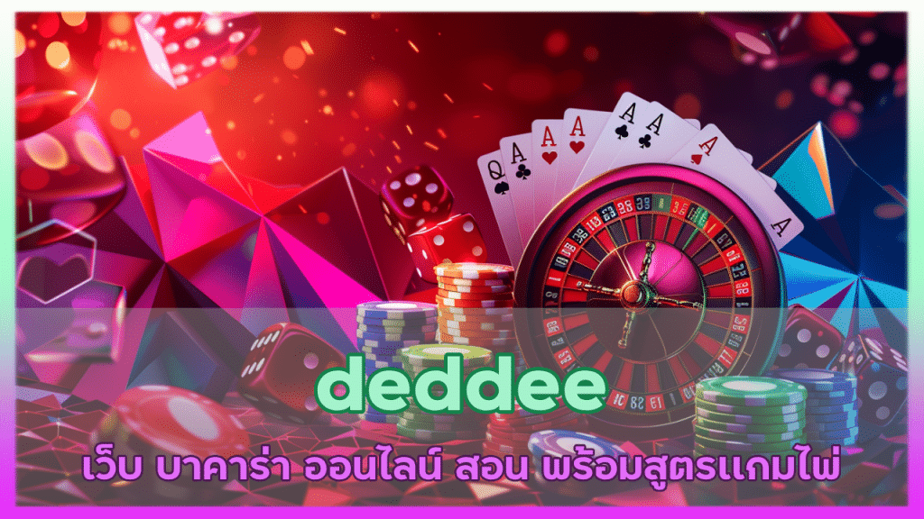 deddee เว็บ บาคาร่า ออนไลน์